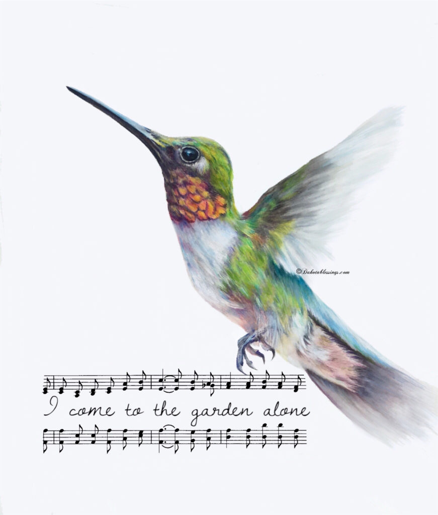 Garden themed music artwork
