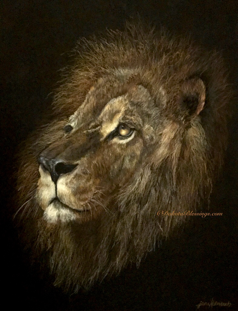 Lion artwork